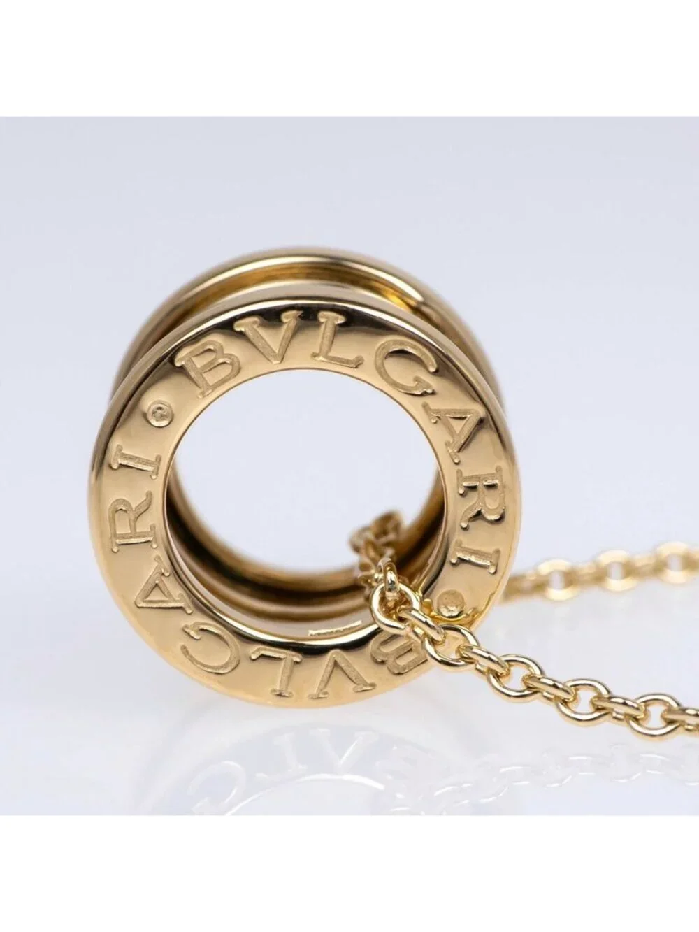 Bvlgari B.zero1 Necklace 18K Gold 40 Pendant